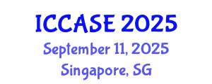 International Conference on Control, Automation and Systems Engineering (ICCASE) September 11, 2025 - Singapore, Singapore