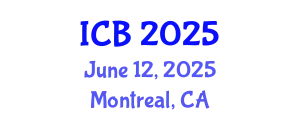International Conference on Biology (ICB) June 12, 2025 - Montreal, Canada