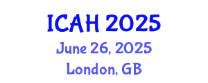 International Conference on Aerodynamics and Hydrodynamics (ICAH) June 26, 2025 - London, United Kingdom