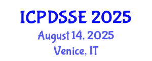 International Conference on Parallel, Distributed Systems and Software Engineering (ICPDSSE) August 14, 2025 - Venice, Italy