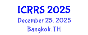 International Conference on Religion and Religious Studies (ICRRS) December 25, 2025 - Bangkok, Thailand