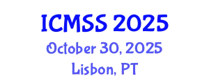 International Conference on Mathematical and Statistical Sciences (ICMSS) October 30, 2025 - Lisbon, Portugal