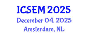 International Conference on Statistics, Econometrics and Mathematics (ICSEM) December 04, 2025 - Amsterdam, Netherlands