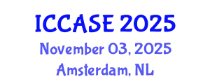 International Conference on Control, Automation and Systems Engineering (ICCASE) November 03, 2025 - Amsterdam, Netherlands