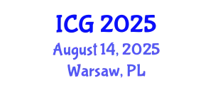 International Conference on Geomorphology (ICG) August 14, 2025 - Warsaw, Poland