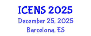 International Conference on Engineering and Natural Sciences (ICENS) December 25, 2025 - Barcelona, Spain