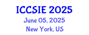 International Conference on Computer Science and Information Engineering (ICCSIE) June 05, 2025 - New York, United States