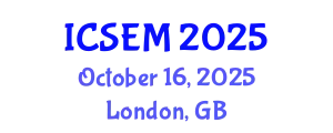 International Conference on Statistics, Econometrics and Mathematics (ICSEM) October 16, 2025 - London, United Kingdom