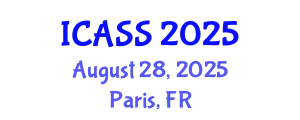 International Conference on Anthropological and Sociological Sciences (ICASS) August 28, 2025 - Paris, France