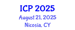 International Conference on Pediatrics (ICP) August 21, 2025 - Nicosia, Cyprus
