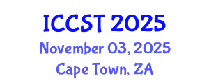 International Conference on Cancer Science and Therapy (ICCST) November 03, 2025 - Cape Town, South Africa