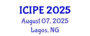 International Conference on Industrial and Production Engineering (ICIPE) August 07, 2025 - Lagos, Nigeria