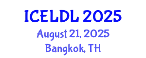 International Conference on E-Learning and Distance Learning (ICELDL) August 21, 2025 - Bangkok, Thailand