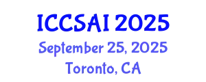 International Conference on Cyber Security and Artificial Intelligence (ICCSAI) September 25, 2025 - Toronto, Canada