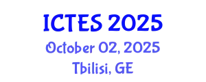 International Conference on Teaching and Education Sciences (ICTES) October 02, 2025 - Tbilisi, Georgia