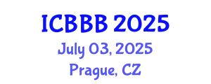 International Conference on Bioscience, Biotechnology, and Biochemistry (ICBBB) July 03, 2025 - Prague, Czechia