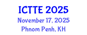 International Conference on Traffic and Transportation Engineering (ICTTE) November 17, 2025 - Phnom Penh, Cambodia