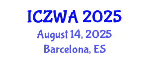 International Conference on Zoology and Wild Animals (ICZWA) August 14, 2025 - Barcelona, Spain
