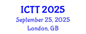 International Conference on Tuberculosis Therapy (ICTT) September 25, 2025 - London, United Kingdom