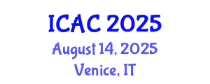 International Conference on Applied Cryptography (ICAC) August 14, 2025 - Venice, Italy