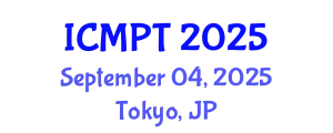 International Conference on Mycotoxins, Phycotoxins and Toxicology (ICMPT) September 04, 2025 - Tokyo, Japan