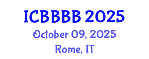 International Conference on Biomathematics, Biostatistics, Bioinformatics and Bioengineering (ICBBBB) October 09, 2025 - Rome, Italy
