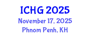 International Conference on Human Genetics (ICHG) November 17, 2025 - Phnom Penh, Cambodia