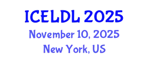 International Conference on E-Learning and Distance Learning (ICELDL) November 10, 2025 - New York, United States
