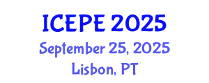 International Conference on Electrical and Power Engineering (ICEPE) September 25, 2025 - Lisbon, Portugal