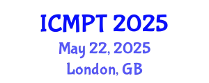 International Conference on Mycotoxins, Phycotoxins and Toxicology (ICMPT) May 22, 2025 - London, United Kingdom