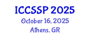 International Conference on Circuits, Systems, and Signal Processing (ICCSSP) October 16, 2025 - Athens, Greece