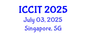 International Conference on Computing and Information Technology (ICCIT) July 03, 2025 - Singapore, Singapore