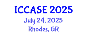 International Conference on Control, Automation and Systems Engineering (ICCASE) July 24, 2025 - Rhodes, Greece