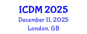 International Conference on Data Mining (ICDM) December 11, 2025 - London, United Kingdom