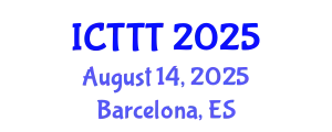 International Conference on Telecare, Telehealth and Telemedicine (ICTTT) August 14, 2025 - Barcelona, Spain