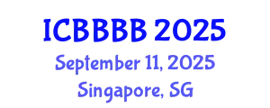 International Conference on Biomathematics, Biostatistics, Bioinformatics and Bioengineering (ICBBBB) September 11, 2025 - Singapore, Singapore