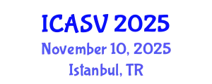 International Conference on Animal Sciences and Veterinary (ICASV) November 10, 2025 - Istanbul, Turkey