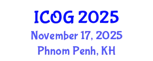 International Conference on Obstetrics and Gynaecology (ICOG) November 17, 2025 - Phnom Penh, Cambodia
