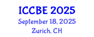 International Conference on Chemical and Biochemical Engineering (ICCBE) September 18, 2025 - Zurich, Switzerland