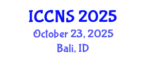 International Conference on Cryptography and Network Security (ICCNS) October 23, 2025 - Bali, Indonesia