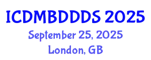 International Conference on Data Mining, Big Data, Database and Data System (ICDMBDDDS) September 25, 2025 - London, United Kingdom