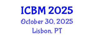 International Conference on Biomechanics (ICBM) October 30, 2025 - Lisbon, Portugal