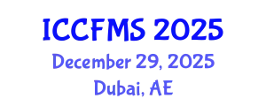 International Conference on Community Forestry Management and Sustainability (ICCFMS) December 29, 2025 - Dubai, United Arab Emirates