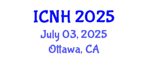 International Conference on Nursing and Healthcare (ICNH) July 03, 2025 - Ottawa, Canada