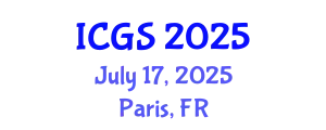 International Conference on Geological Sciences (ICGS) July 17, 2025 - Paris, France