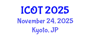 International Conference on Orthopedics and Traumatology (ICOT) November 24, 2025 - Kyoto, Japan