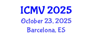 International Conference on Machine Vision (ICMV) October 23, 2025 - Barcelona, Spain