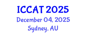 International Conference on Computer and Automation Technology (ICCAT) December 04, 2025 - Sydney, Australia