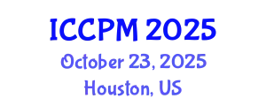 International Conference on Construction and Project Management (ICCPM) October 23, 2025 - Houston, United States