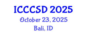 International Conference on Concrete Construction and Structural Design (ICCCSD) October 23, 2025 - Bali, Indonesia
